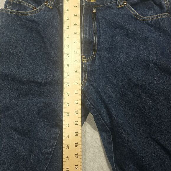 REDHEAD Flannel Lined Jeans Mens 38/34 Heavy Denim Blue Jeans. - Picture 2 of 7